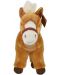Rappa Plush Brown Horse cu frâu, în poziție verticală, 30, seria Eco friends  - 2t