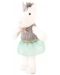 Jucărie de pluș Amek Toys - Unicorn cu rochie, 27 cm - 1t