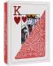 Carti de poker din plastic Texas Poker - Spate rosu - 2t