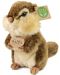 Jucărie de pluș Rappa Eco prietenii - Veveriță Chipmunk, așezată, 20 cm - 1t