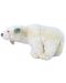 Jucărie de pluș Rappa Eco Friends - Urs polar alb, stând, 33 cm - 3t