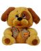 Jucărie de pluș Amek Toys - Câine cu vestă, 22 cm - 1t