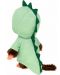 Jucărie de pluș Monchhichi - Maimuță în costum de dinozaur - 2t