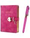 Set cadou Victoria's Journals - Hush Hush, roz, 2 piese, în cutie - 1t