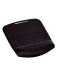 Mouse pad Fellowes - Plushtouch, ergonomic, S, moale, negru - 1t