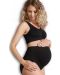 Chilot gravide cu centura pentru sustinere Carriwell, marimea M, negru - 2t