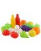 Set de joaca Polesie Toys - Fructe si legume, 19 elemente - 1t