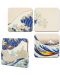 Suport pentru pahar Moriarty Art Project Art: Katsushika Hokusai - The Great Wave of Kanagawa  - 2t