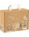 Cutie de cadou Giftpack Bonnes Fêtes - Kraft, 25 cm - 1t