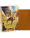 Protecții pentru cărți de joc Dragon Shield Sleeves - Small Matte Gold (60 buc.) - 2t