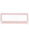 Perete despărțitor de siguranță pentru pat Coco - 150 x 42 x 55 cm, roz - 2t
