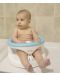 Scaun antiderapant pentru baie și hrănire BabyJem - albastru - 10t