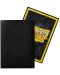 Protecții pentru cărți de joc Dragon Shield Sleeves - Small Matte Jet (60 buc.) - 3t