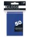 Protecții pentru cărți  Ultra Pro PRO - Gloss Standard Size, Blue (50 buc.) - 1t