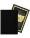 Protecții pentru cărți de joc Dragon Shield Sleeves - Non-Glare Matte V2 Black (100 buc.) - 3t