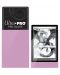 Protecții pentru cărți Ultra Pro PRO - Gloss Standard Size, Bright Pink (50 buc.) - 2t