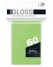 Protecții pentru cărți  Ultra Pro - PRO-Gloss Lime Green Small (60 buc.) - 1t