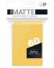 Protecții pentru cărți Ultra Pro - PRO-Matte Yellow Small (60 buc.) - 1t