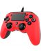 Controller Nacon за PS4 - Wired Compact, rosu - 2t