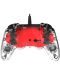 Controller Nacon pentru PS4 - Wired Illuminated Compact Controller, crystal red - 5t