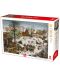 Puzzle Deico Games de 1000 piese - Pieter Breugel The Elder, The numbering at Bethlehem - 1t