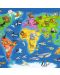 Puzzle Ravensburger de 30 piese - Harta cu animalele lumii - 2t