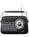 Radio Diva - Retro Box BT 8500, negru/argintiu - 1t