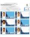 Set etichete scolare Ars Una - FC Real Madrid, 18 bucati - 1t