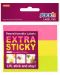 Notite adezive Stick'n - тип етикет, 25 x 88 mm, neon, 3 culori, 90 file - 1t