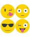 Note lipicioase autoadezive Post-it - Emojis, 4 modele de emoticon, 60 de coli - 2t