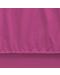 Set cearșaf cu elastic și 2 fețe de pernă TAC - 100% bumbac, pentru 160 x 200 cm, roz închis - 2t