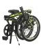 Bicicleta de oras pliabila CAMP - Q10, 20", negru/galben - 6t