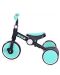 Tricicleta pliabila Lorelli - Buzz, Black & Turquoise - 3t