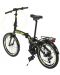 Bicicleta de oras pliabila CAMP - Q10, 20", negru/galben - 2t