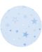 Saltea pliabila Chipolino, 60 x 120 x 6 cm, Atlantic cu stele albastre - 4t