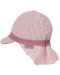 Pălărie cu gât din material textil și protecție UV 50+ Sterntaler - 47 cm, 9-12 luni, roz - 2t