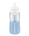 Biberon Nuk First Choice - Temperature control, cu suzeta din siliconm 30 ml, alb, animalute - 2t