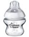 Biberon din sticla Philips Avent Natural, Easi Vent - 150 ml, cu tetina 1 picatura, flux lent - 1t