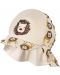 Pălărie cu gât din material textil și protecție UV 50+ Sterntaler - Leu, 47 cm, 9-12 luni - 1t