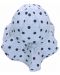 Pălărie cu protecție UV 50+ Sterntaler - Pe puncte, pentru fată, 49 cm, 12-18 luni, albastru - 3t