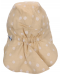 Pălărie cu gât din material textil și protecție UV 50+ Sterntaler - La puncte, 51 cm, 18-24 luni - 4t