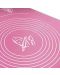 Covoraș de frământare din silicon Morello - Light Pink, 50 х 40 cm, roz - 3t