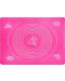 Covoraș de frământare din silicon Morello - Light Pink, 50 х 40 cm, roz - 1t