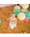 Jucărie gingival din silicon NatureBond - formă de înghețată de vanilie, cu clip cadou - 2t