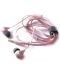 Casti cu microfon Boompods - Sportline, roz - 4t