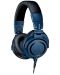 Căști Audio-Technica - ATH-M50xDS, neagră/albastră - 1t