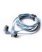 Casti cu microfon Boompods - Sportline, albastre - 3t