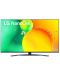 Smart TV LG - 65NANO763QA, 65" ,4K IPS HDR - 1t