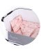 Set de lenjerie de pat pentru mini cărucior Chipolino - Fluturi, roz - 2t