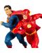 Figurină DC Direct DC Comics: Justice League - Superman & The Flash Racing (2nd Edition), 26 cm - 6t